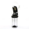 Pleaser FLAMINGO-808 Black Insole Platform Pole Shoes