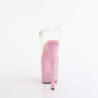 Pleaser BEJEWELED-808RRS Rose Strass High Heels Pole Shoes