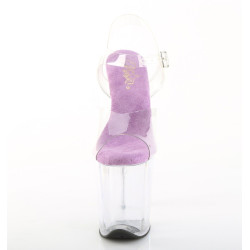 Pleaser FLAMINGO-808 Lavender Insole Platform Pole Shoes