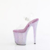 Pleaser BEJEWELED-808RRS Lavender Strass Pole Dance Shoes