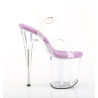 Pleaser FLAMINGO-808 Lavender Insole Platform Pole Shoes