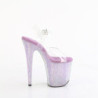 Pleaser BEJEWELED-808RRS Lavender Strass Pole Dance Shoes