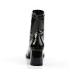 Funtasma GOGO-150 Black Patent Chunky Ankle Boots