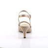 Fabulicious BELLE-309 Nude Patent Sale Women