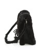 Demonia HB-663 Black Vegan Suede Handbags Women