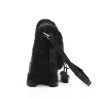 Demonia HB-663 Black Vegan Suede Handbags Women