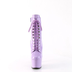 Pleaser ADORE-1020 Lavender Patent Women Ankle Boots