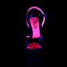 Pleaser KISS-209TT Neon High Heels Platform Shoes Women