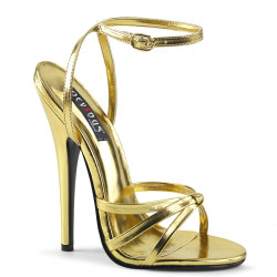 Devious DOMINA-108 Gold Metallic Sale Women