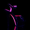 Pleaser KISS-209TT Neon High Heels Platform Shoes Women