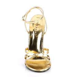 Devious DOMINA-108 Gold Metallic Sale Women