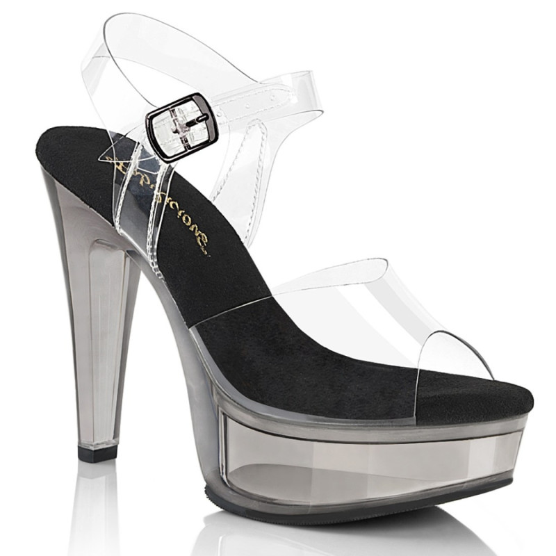 Fabulicious MARTINI-508 Tinted Platform High Heel Sandal Fabulicious MARTINI-508 Tinted Platform High Heel Sandal
