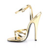 Devious DOMINA-108 Gold Metallic Sale Women