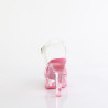 Fabulicious MARTINI-508 Rosa Clear High Heeled Sandals