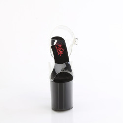 Pleaser NAUGHTY-808 Black Exotic Pole Dance High Heels