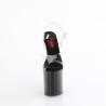 Pleaser NAUGHTY-808 Black Exotic Pole Dance High Heels
