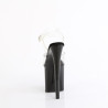Pleaser NAUGHTY-808 Black Exotic Pole Dance High Heels