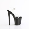 Pleaser NAUGHTY-808 Black Exotic Pole Dance High Heels