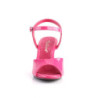 Fabulicious BELLE-309 Pink Patent Low Heeled Sandals