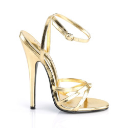Devious DOMINA-108 Gold Metallic Sale Women