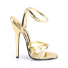 Devious DOMINA-108 Gold Metallic Sale Women