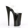 Pleaser BEYOND-008 Black Extreme Platform High Heels