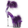 Pleaser ADORE-724F Transparent Purple Fur Sale Women