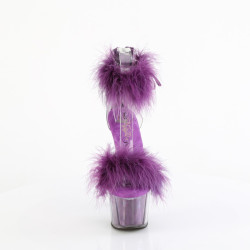 Pleaser ADORE-724F Transparent Purple Fur Sale Women