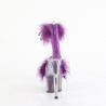 Pleaser ADORE-724F Transparent Purple Fur Sale Women