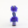 Pleaser ADORE-724F Transparent Blue Fur Sale Women