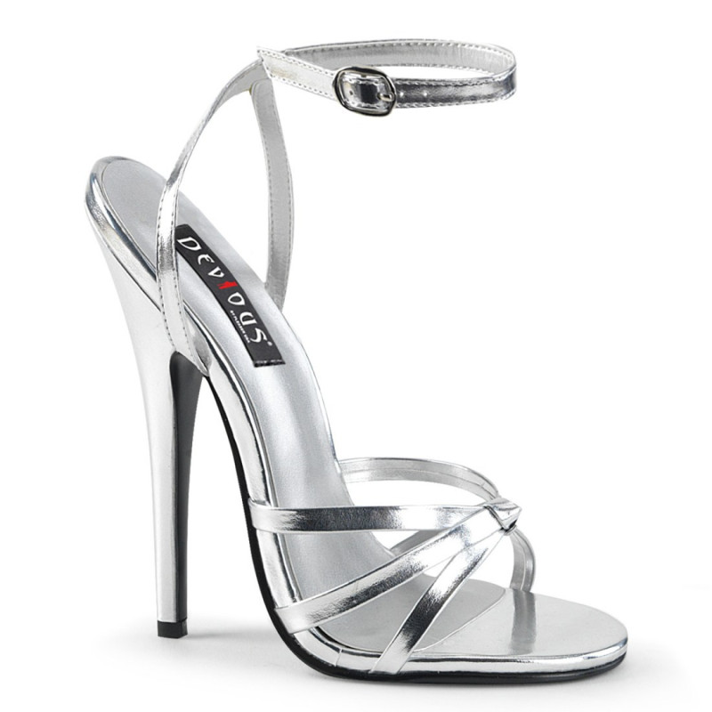 Devious DOMINA-108 Silver Metallic Sale Women Devious DOMINA-108 Silver Metallic Sale Women