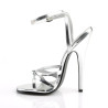 Devious DOMINA-108 Silver Metallic Sale Women
