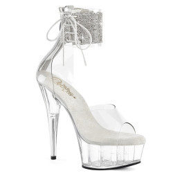 Pleaser DELIGHT-624RS Transparent Sale Women