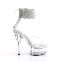 Pleaser DELIGHT-624RS Transparent Sale Women