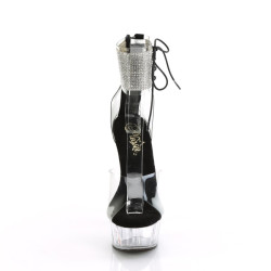 Pleaser DELIGHT-624RS Transparent Black Sale Women