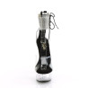 Pleaser DELIGHT-624RS Transparent Black Sale Women