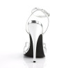 Devious DOMINA-108 Silver Metallic Sale Women