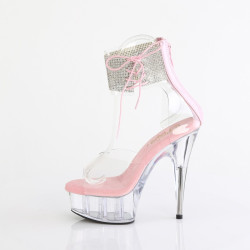 Pleaser DELIGHT-624RS Transparent Rose Sale Women