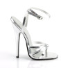 Devious DOMINA-108 Silver Metallic Sale Women