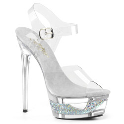 Pleaser ECLIPSE-608DM Transparent Sale Women
