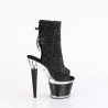 Pleaser SPECTATOR-1018G Black Glitter Transparent Sale