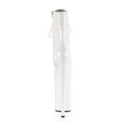 Pleaser BEYOND-1020 White Patent Sale Women