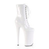 Pleaser BEYOND-1020 White Patent Sale Women