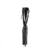 Pleaser BEYOND-1050 Black Patent Ankle High Boots Women
