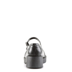 Demonia CRUX-07 Black Vegan Mary Jane Women Shoes