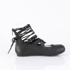 Demonia DAISY-11 Black Vegan Strapy Women Ballerina