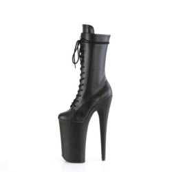 Pleaser BEYOND-1050WR Black Vegan Leather Sale Women