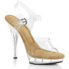 Fabulicious LIP-108 Transparent Tan Sale Women