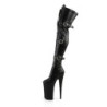 Pleaser BEYOND-3028 Vegan Buckle Thigh High Boots