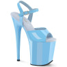 Pleaser FLAMINGO-809 Baby Blue Pole Dance High Heels